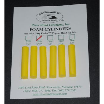 Bright Creations 15-pack Foam Cylinders 6-inch For Diy Modeling